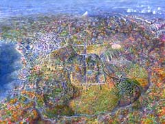Une vue a&eacute;rienne d'Iblard