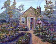 La petite maisonnette fleurie