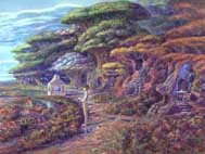 Le chemin conduisant &agrave; la for&ecirc;t